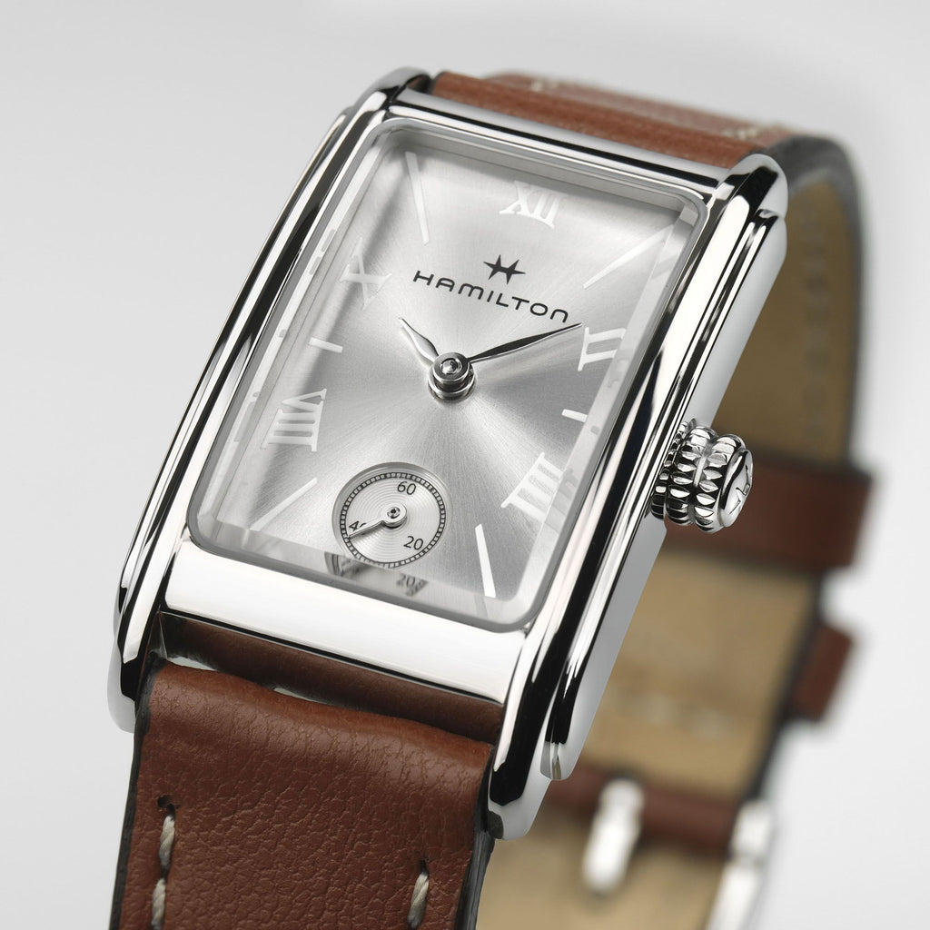 Hamilton American Classic Ardmore Silver Dial Small Quartz on leather