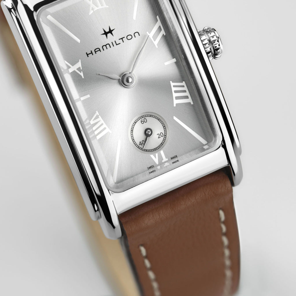 Hamilton American Classic Ardmore Silver Dial Small Quartz on leather