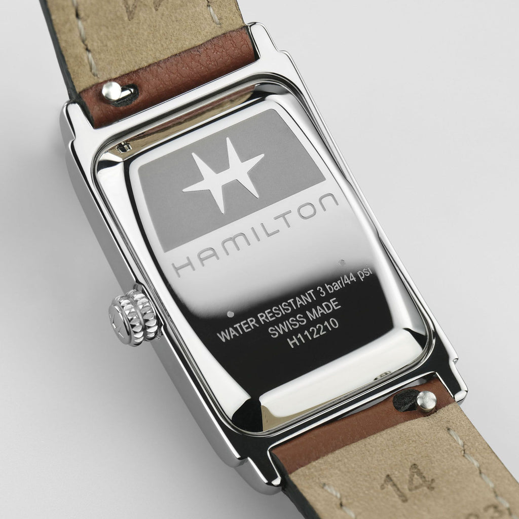 Hamilton American Classic Ardmore Silver Dial Small Quartz on leather