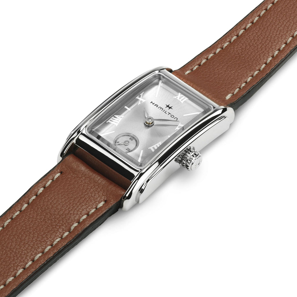 Hamilton American Classic Ardmore Silver Dial Small Quartz on leather