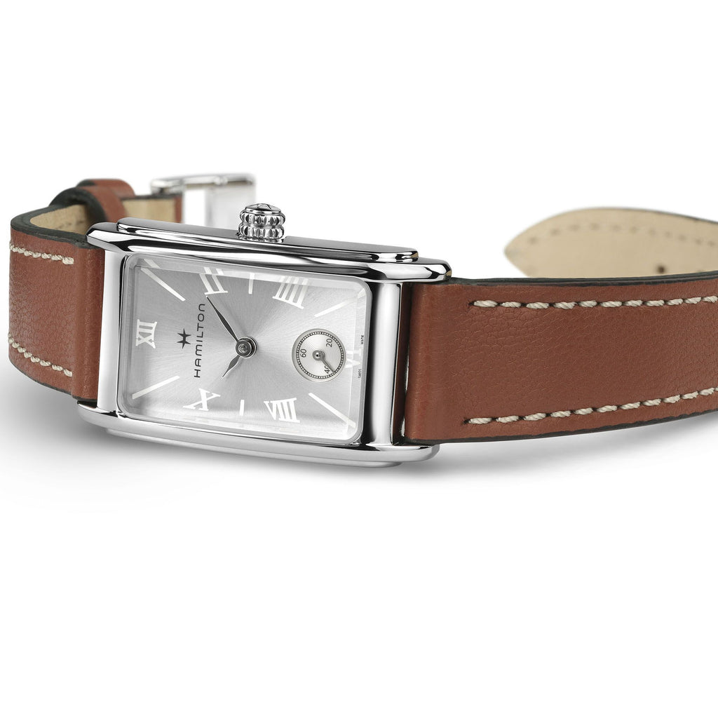 Hamilton American Classic Ardmore Silver Dial Small Quartz on leather