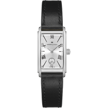 Load image into Gallery viewer, Hamilton American Classic Ardmore Silver Dial Small Quartz on Black Leather