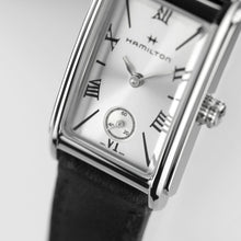 Load image into Gallery viewer, Hamilton American Classic Ardmore Silver Dial Small Quartz on Black Leather