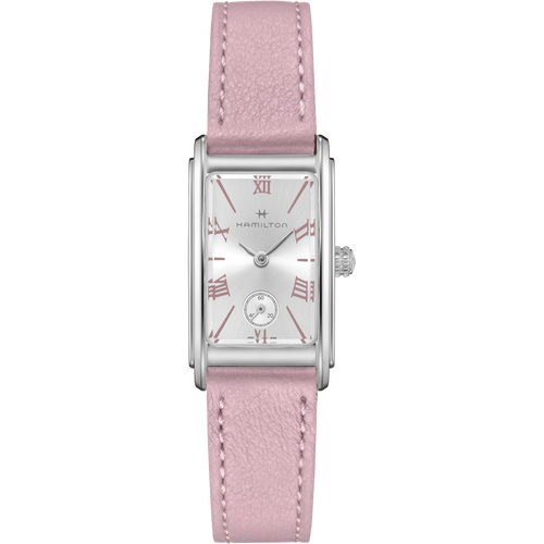 Hamilton American Classic Ardmore Quartz on Pink Leather