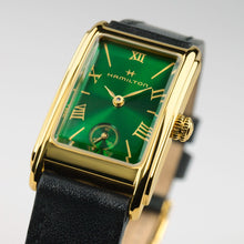 Load image into Gallery viewer, Hamilton American Classic Ardmore Small Quartz Gold PVD on Leather