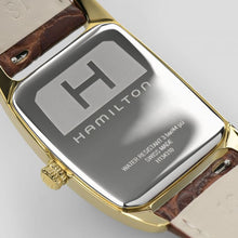 Load image into Gallery viewer, Hamilton American Classic Boulton Quartz Gold PVD Leather