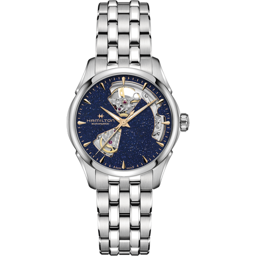 Hamilton Jazzmaster Open Heart Lady Auto 36mm -Blue
