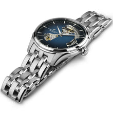 Load image into Gallery viewer, Hamilton Jazzmaster Open Heart Blue Auto on Bracelet 40mm