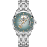 Hamilton Jazzmaster Open Heart Blue Auto on Bracelet 40mm