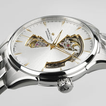 Load image into Gallery viewer, Hamilton Jazzmaster Open Heart Silver Auto on Bracelet 40mm