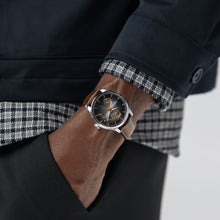 Load image into Gallery viewer, Hamilton Jazzmaster Open Heart Champagne Auto on Leather 40mm