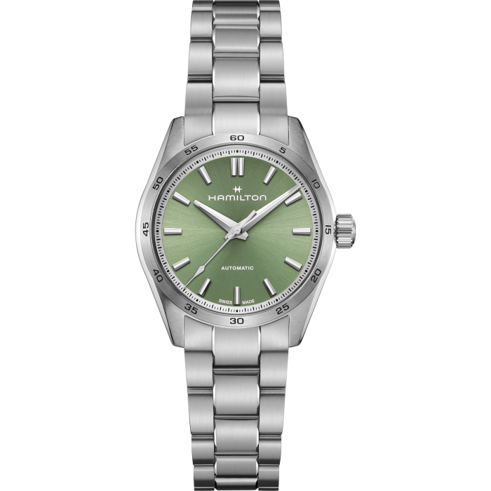 Hamilton Jazzmaster Performer Auto Green on Bracelet 34mm – Wamada Jewellery