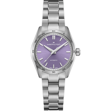 Load image into Gallery viewer, Hamilton Jazzmaster Performer Auto Purple on Bracelet 34mm