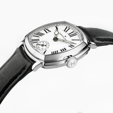 Load image into Gallery viewer, Hamilton American Classic Cushion Mechnical Steel White Dial on Leather 30 x 30 mm