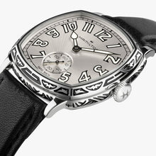Load image into Gallery viewer, Hamilton American Classic Cushion Mechnical Engraved Steel White Dial on Leather 34 x 34 mm