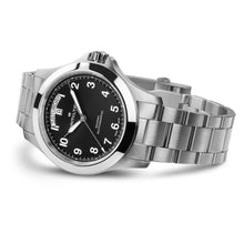 Load image into Gallery viewer, Hamilton Khaki Field King Auto Day-Date Black on Bracelet