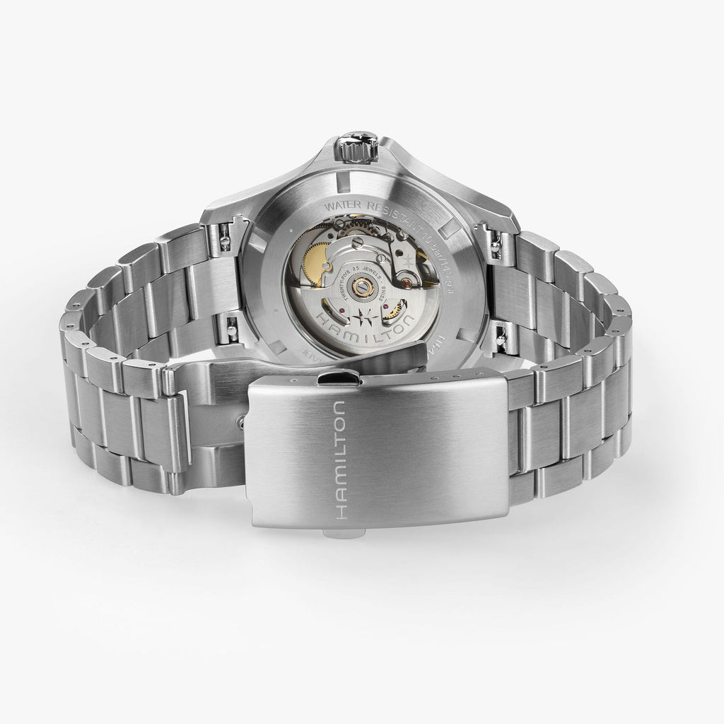 Hamilton Khaki Field King Auto Day-Date Blue on Bracelet