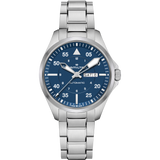 Hamilton Khaki Aviation Pilot Day Date Auto Blue on Bracelet