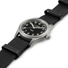 Load image into Gallery viewer, Hamilton Khaki Field Quartz 33mm Black on Black Nato