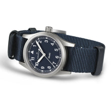 Load image into Gallery viewer, Hamilton Khaki Field Quartz 33mm Blue on Blue Nato