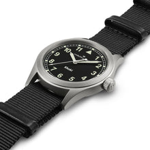 Load image into Gallery viewer, Hamilton Khaki Field Quartz 38mm Black on Black Nato