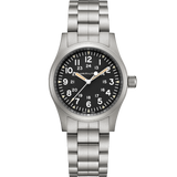 Hamilton Khaki Field Mechanical 38mm black on Bracelet