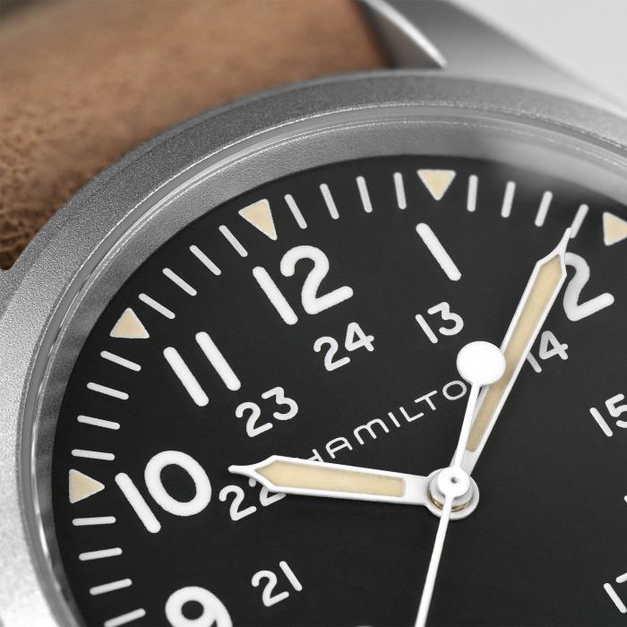 Hamilton Khaki Field Mechanical 38mm on Leather