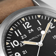 Load image into Gallery viewer, Hamilton Khaki Field Mechanical 38mm on Leather