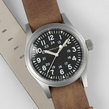 Load image into Gallery viewer, Hamilton Khaki Field Mechanical 38mm on Leather