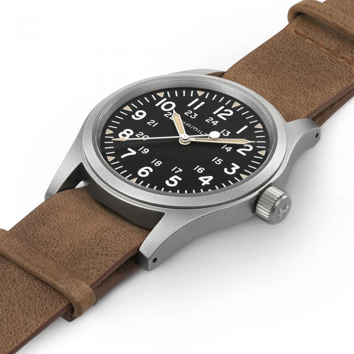 Hamilton Khaki Field Mechanical 38mm on Leather