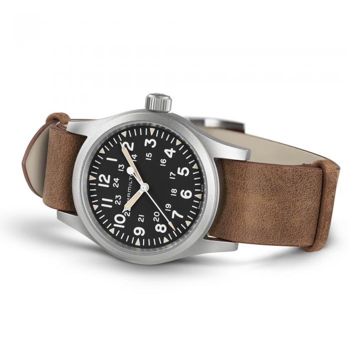 Hamilton Khaki Field Mechanical 38mm on Leather