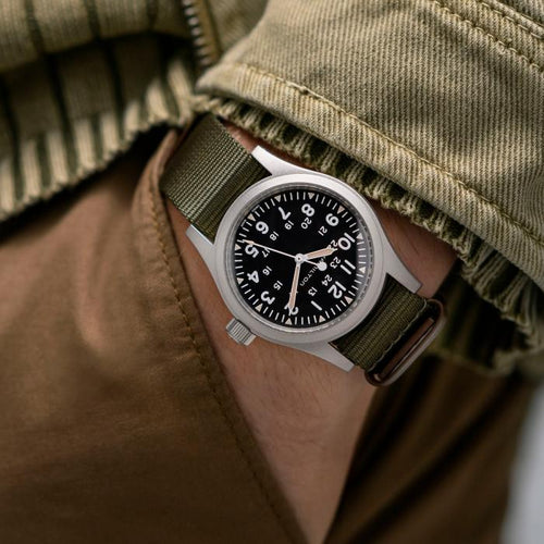 Hamilton Khaki Field Mechanical 38mm on Nato