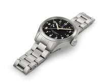 Load image into Gallery viewer, Hamilton Khaki Field Mechanical Power Reserve Black on Bracelet 40mm