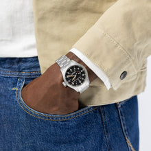 Load image into Gallery viewer, Hamilton Khaki Field Mechanical Power Reserve Black on Bracelet 40mm