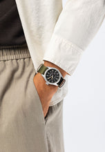 Load image into Gallery viewer, Hamilton Khaki Field Mechanical Power Reserve Black on Nato Textile Strap 40mm