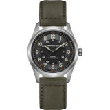 Hamilton Khaki Field Titanium Auto on Leather Strap