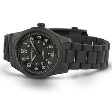 Load image into Gallery viewer, Hamilton Khaki Field Titanium Auto on Bracelet PVD Black 38mm