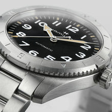 Load image into Gallery viewer, Hamilton Khaki Field Expedition Auto Black on Bracelet 37mm