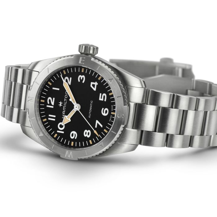 Hamilton Khaki Field Expedition Auto Black on Bracelet 37mm