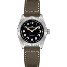 Load image into Gallery viewer, Hamilton Khaki Field Expedition Auto on Leather 37mm