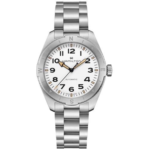 Hamilton Khaki Field Expedition Auto White on Bracelet 41mm
