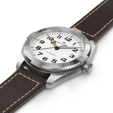 Load image into Gallery viewer, Hamilton Khaki Field Expedition Auto White on Leather 41mm