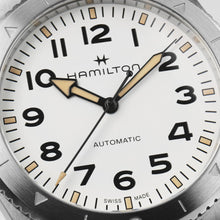 Load image into Gallery viewer, Hamilton Khaki Field Expedition Auto White on Gren Nato 41mm