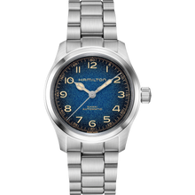 Load image into Gallery viewer, Hamilton Khaki Field Blue Murph 38mm on bracelet
