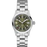 Hamilton Khaki Field Automatic Green 38mm on Bracelet
