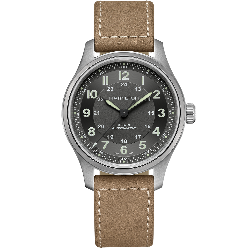 Hamilton Khaki Field Titanium Auto Black 42mm