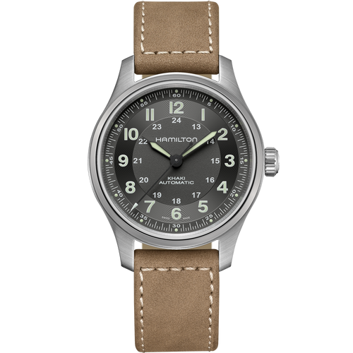Hamilton Khaki Field Titanium Auto Black 42mm