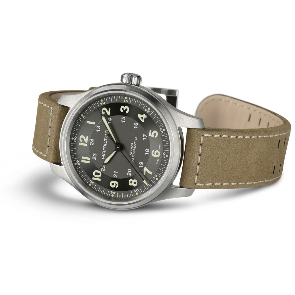 Hamilton Khaki Field Titanium Auto Black 42mm