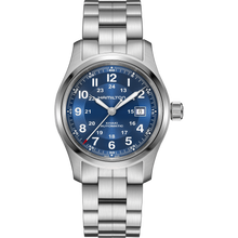 Load image into Gallery viewer, Hamilton Khaki Field Auto Blue 42mm on Bracelet