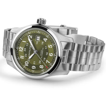 Load image into Gallery viewer, Hamilton Khaki Field Auto Green 42mm on Bracelet